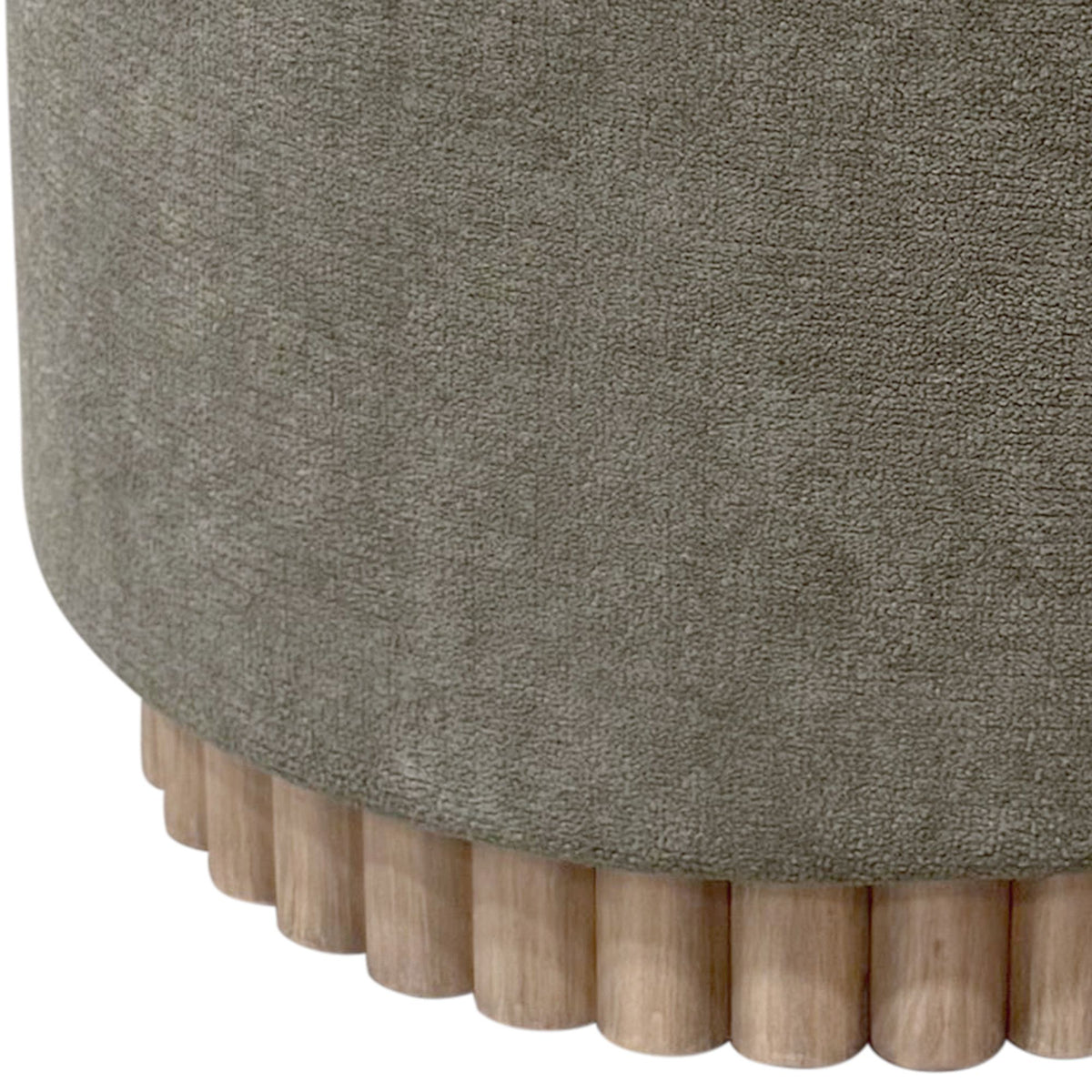 Sadie Round Storage Ottoman
