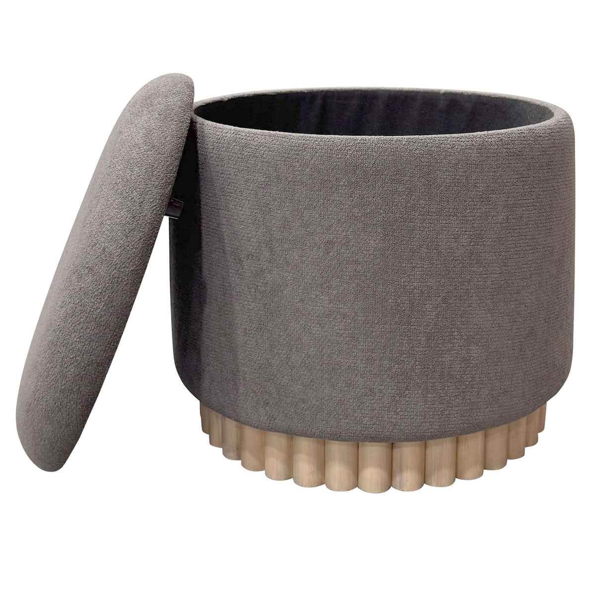 Sadie Round Storage Ottoman