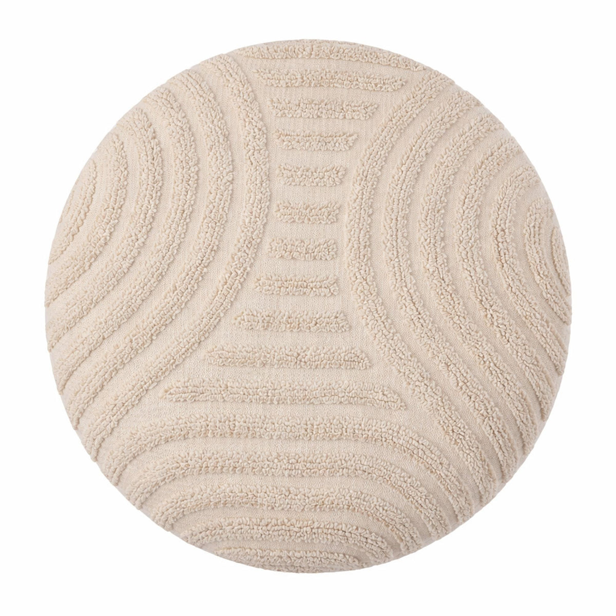 Lullu Round Storage Ottoman