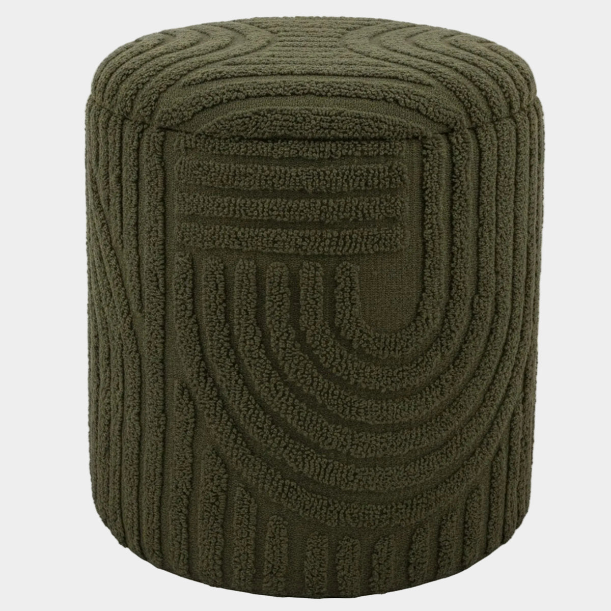 Lullu Round Storage Ottoman