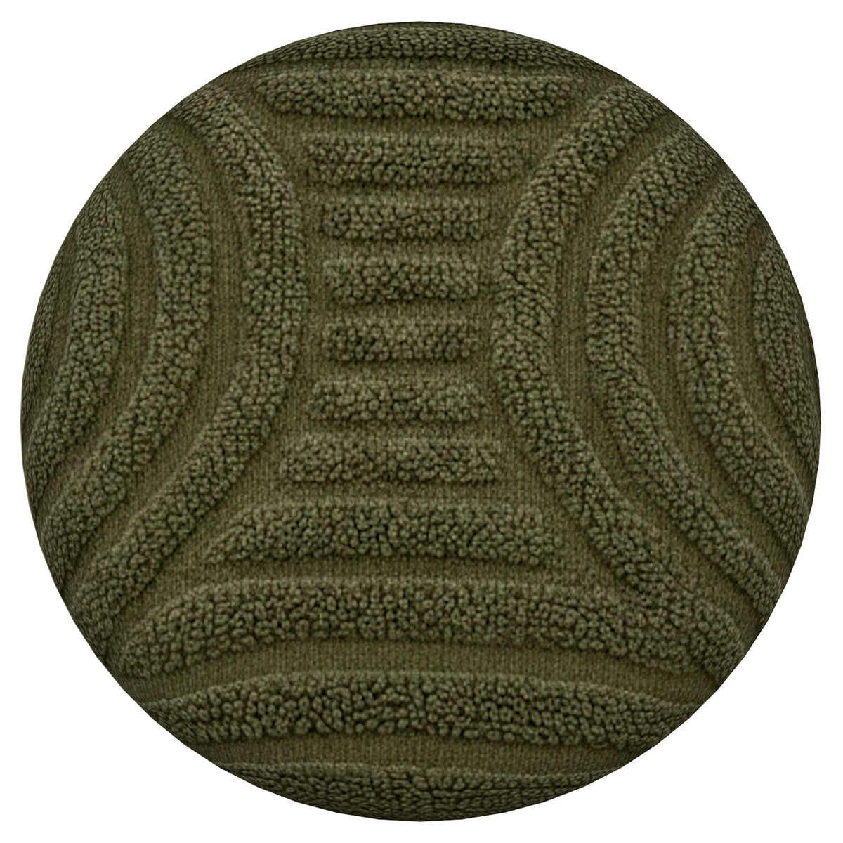 Lullu Round Storage Ottoman