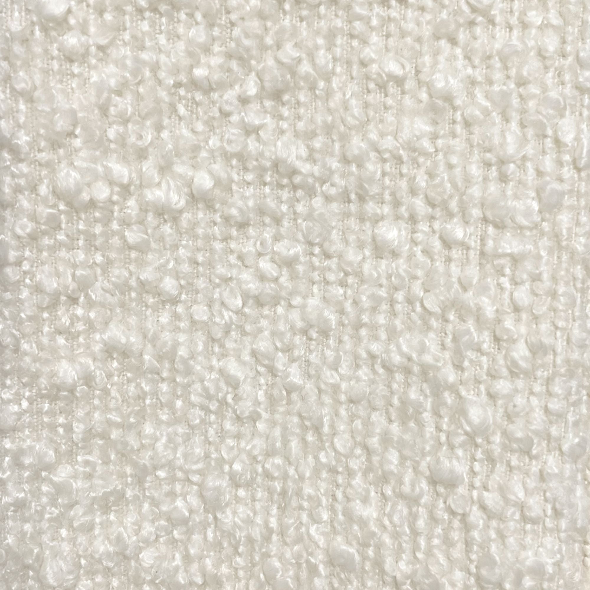 Zhuri Accent Chair in Ivory Boucle and Black