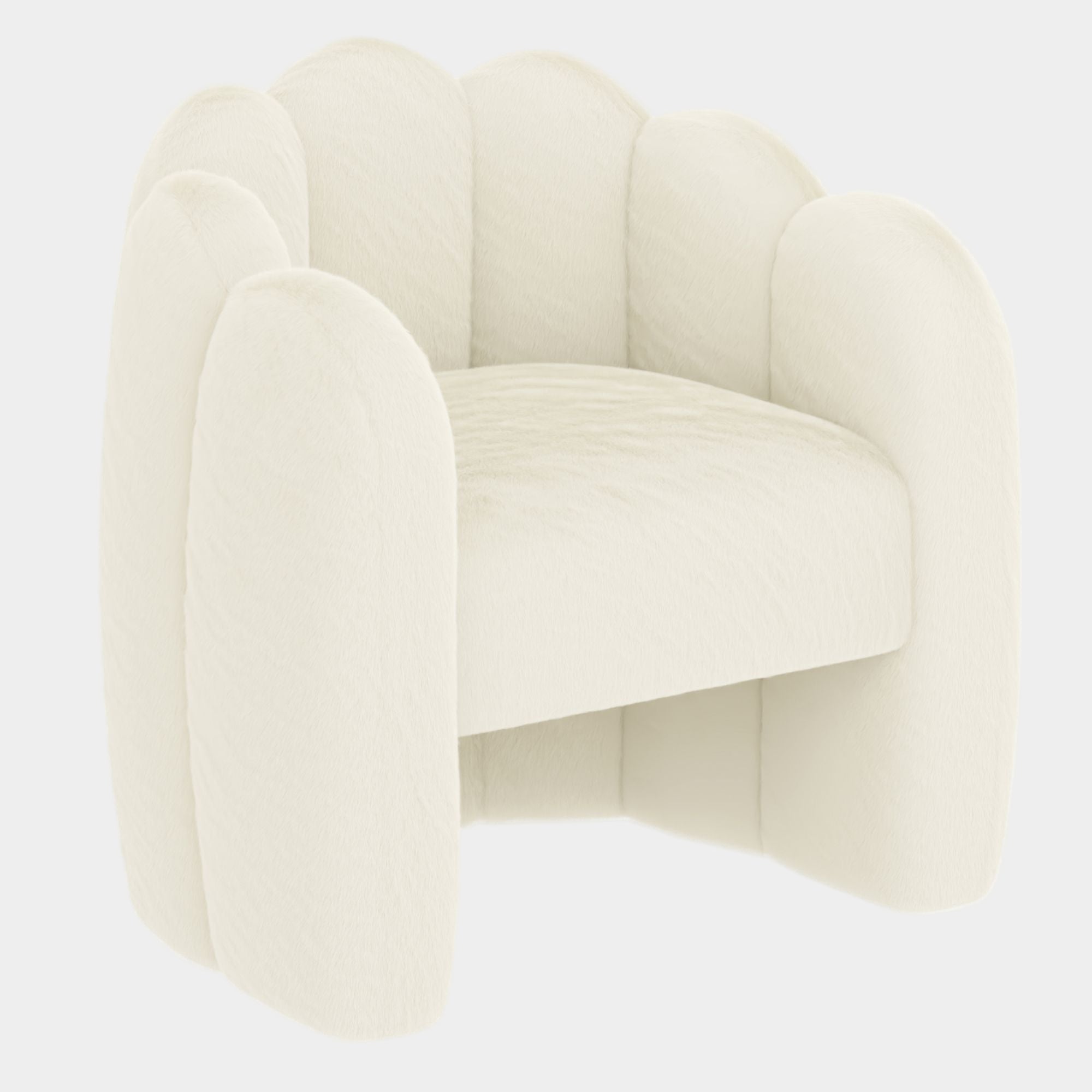 Pandora Accent Chair in Ivory