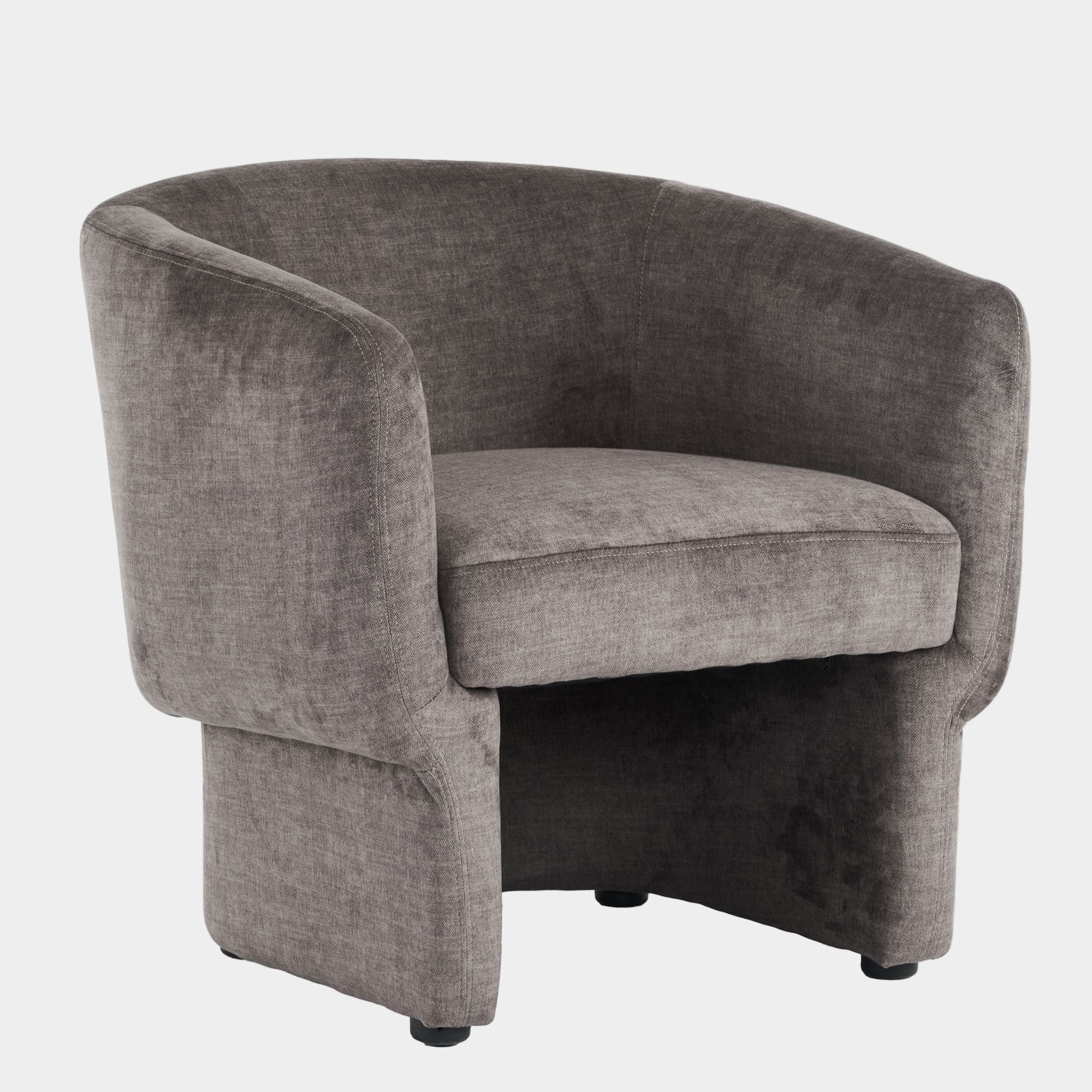 Sheri Accent Chair in Dark Taupe