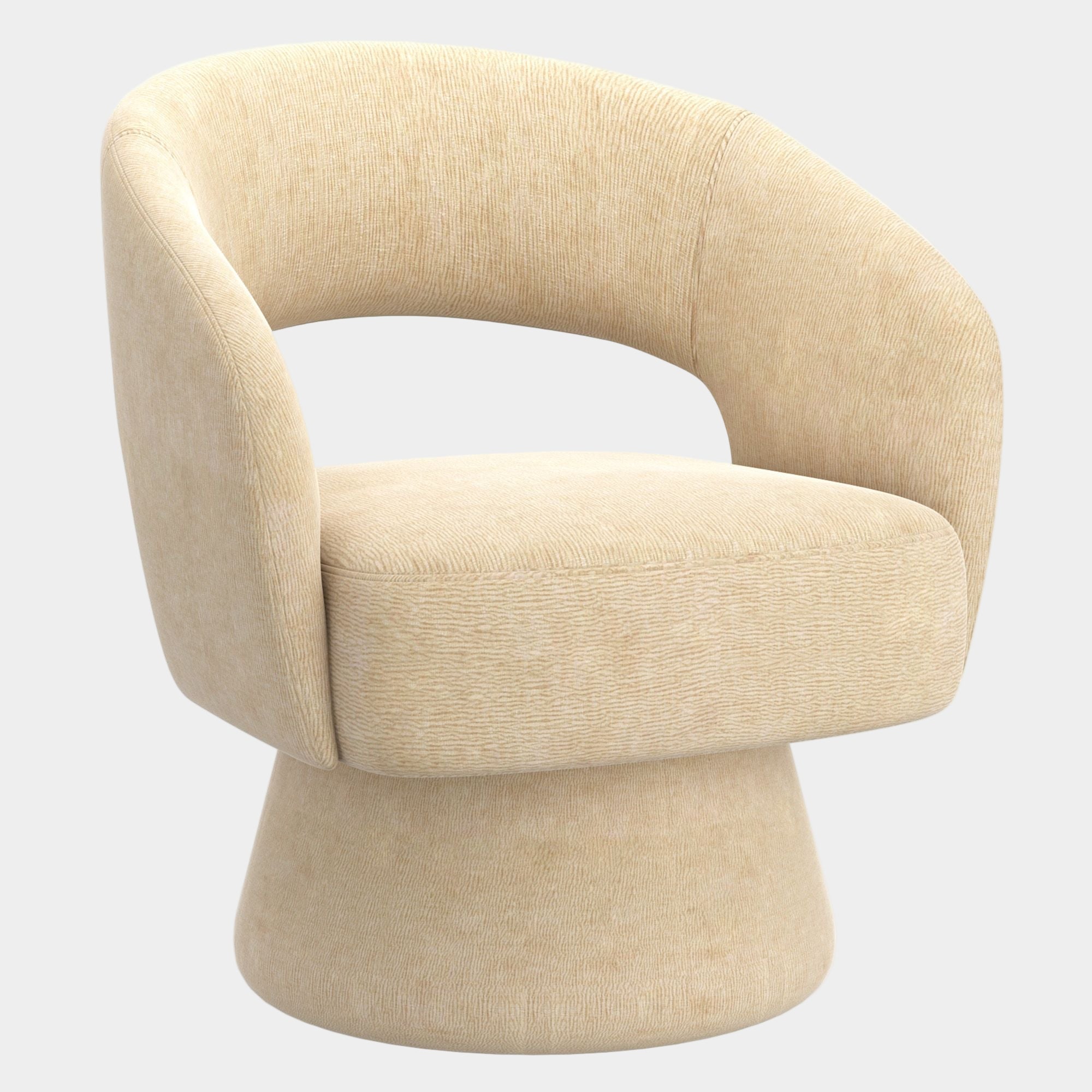 Santo Accent Chair in Beige