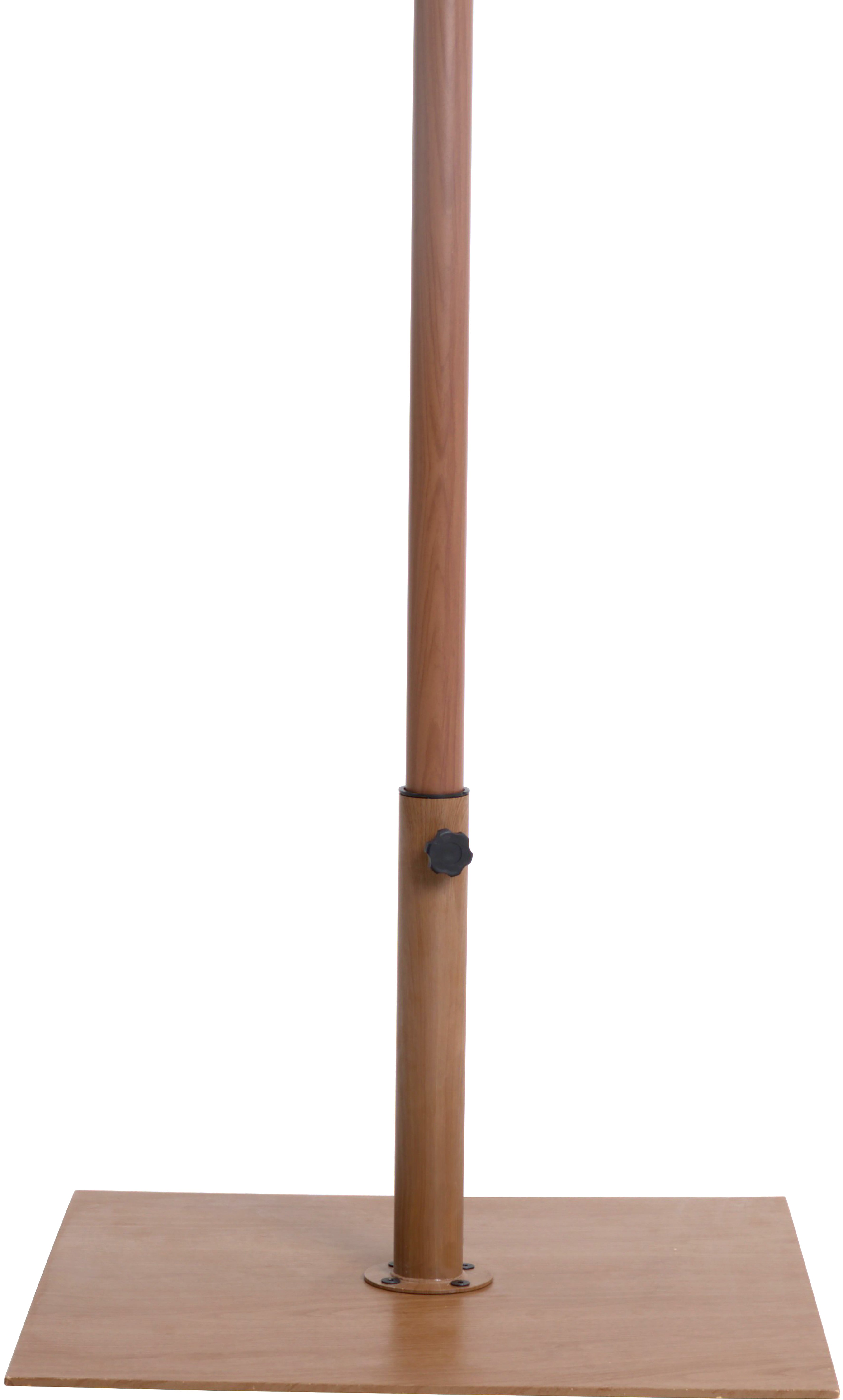 Fiji Water Resistant Fabric And Aluminum Patio Umbrella With Base Set