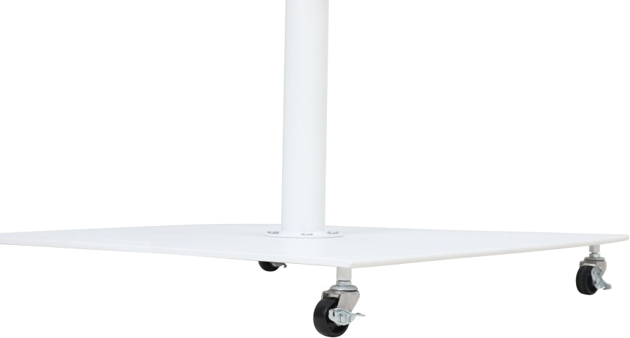 Fiji Water Resistant Fabric And Aluminum Patio Umbrella With Base Set