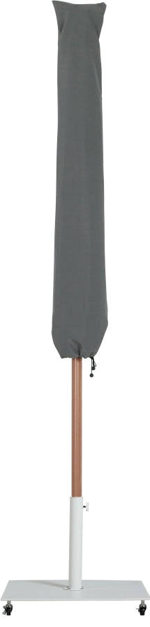 Fiji Water Resistant Fabric And Aluminum Patio Umbrella With Base Set