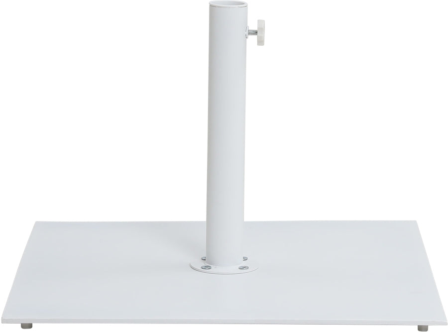 Fiji Water Resistant Fabric And Aluminum Patio Umbrella With Base Set