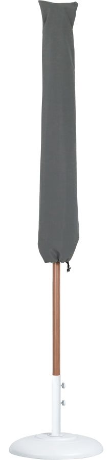 Fiji Water Resistant Fabric And Aluminum Patio Umbrella With Base Set