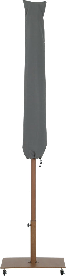 Fiji Water Resistant Fabric And Aluminum Patio Umbrella With Base Set