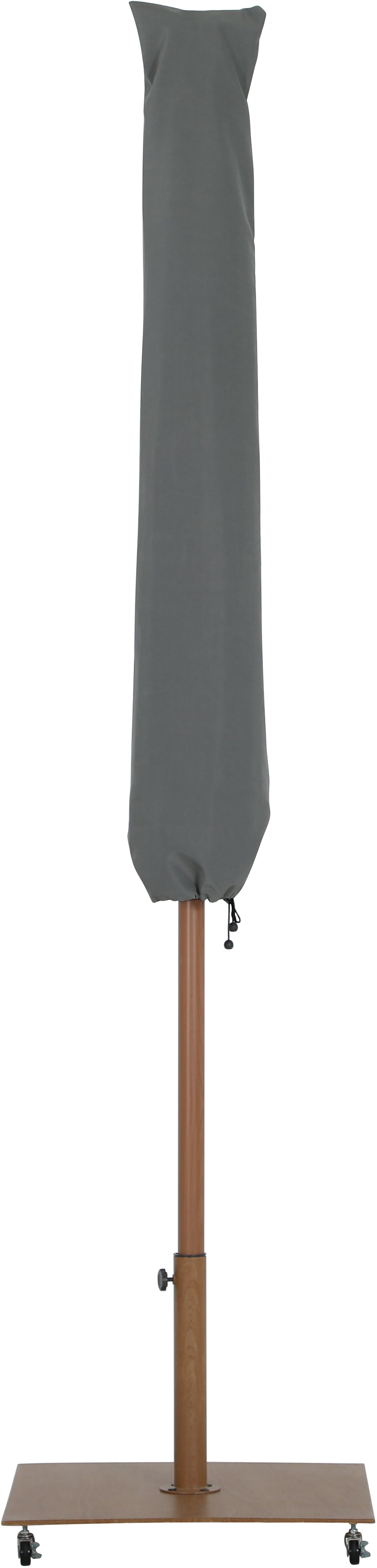 Fiji Water Resistant Fabric And Aluminum Patio Umbrella With Base Set