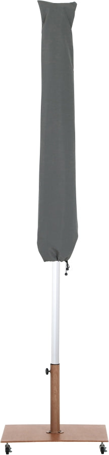 Fiji Water Resistant Fabric And Aluminum Patio Umbrella With Base Set