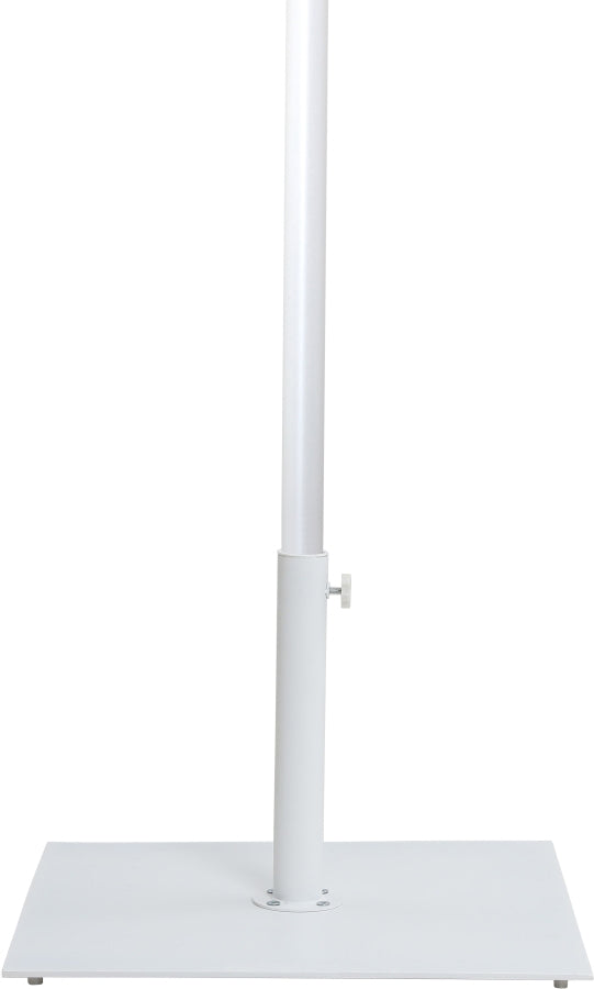 Fiji Water Resistant Fabric And Aluminum Patio Umbrella With Base Set