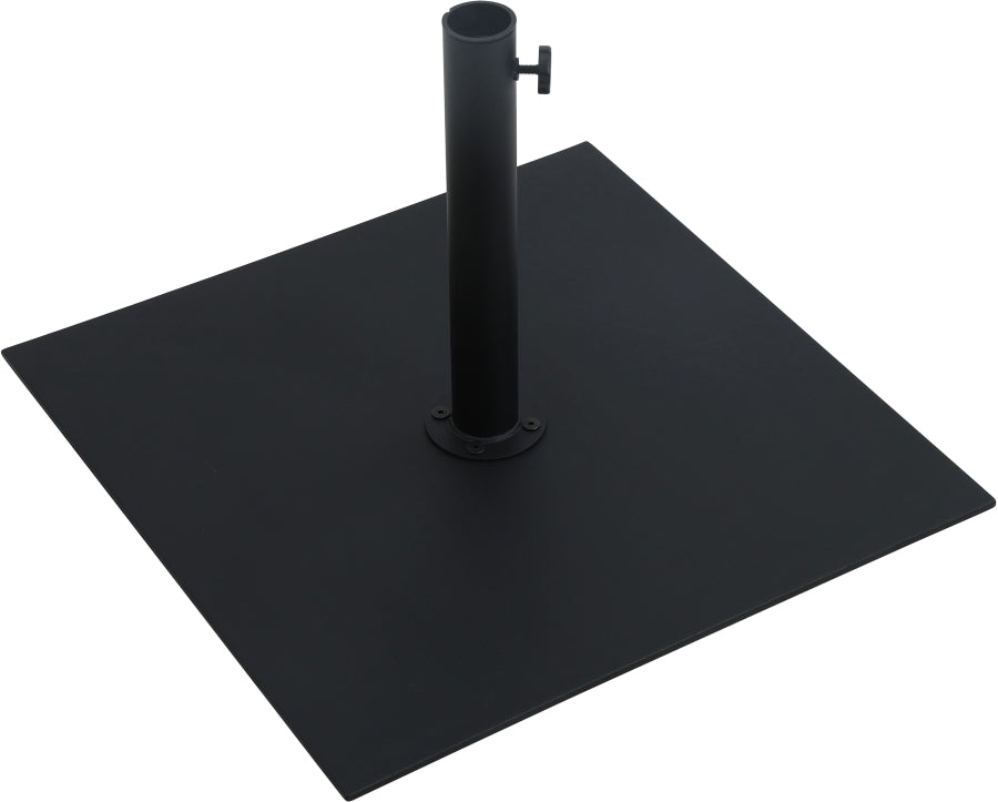 Fiji Water Resistant Fabric And Aluminum Patio Umbrella With Base Set