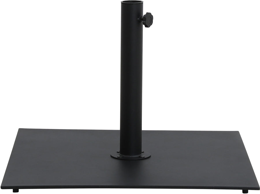 Fiji Water Resistant Fabric And Aluminum Patio Umbrella With Base Set