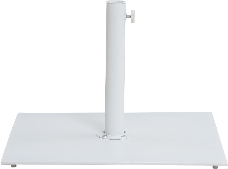 Fiji Water Resistant Fabric And Aluminum Patio Umbrella With Base Set