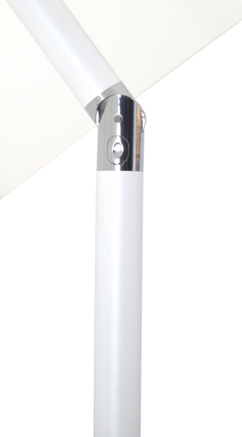 Fiji Water Resistant Fabric And Aluminum Patio Umbrella With Base Set