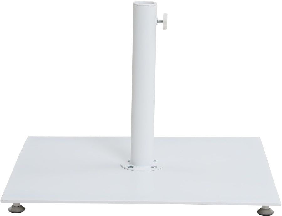 Fiji Water Resistant Fabric And Aluminum Patio Umbrella With Base Set