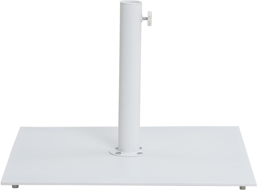 Fiji Water Resistant Fabric And Aluminum Patio Umbrella With Base Set