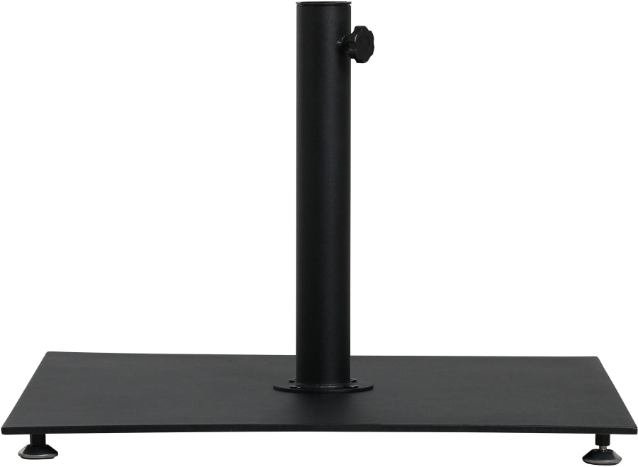 Fiji Water Resistant Fabric And Aluminum Patio Umbrella With Base Set