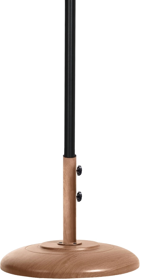 Fiji Water Resistant Fabric And Aluminum Patio Umbrella With Base Set