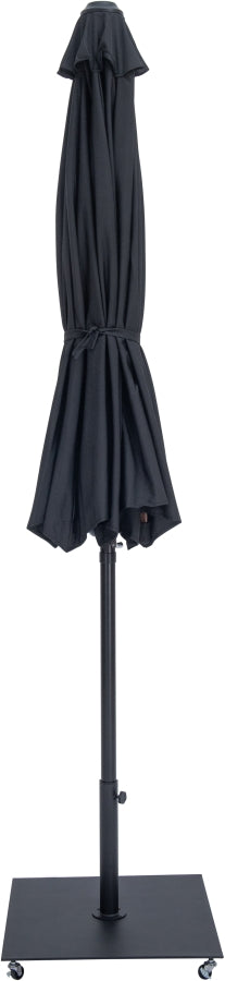 Fiji Water Resistant Fabric And Aluminum Patio Umbrella With Base Set