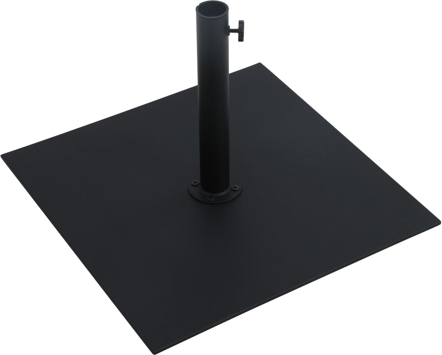 Fiji Water Resistant Fabric And Aluminum Patio Umbrella With Base Set