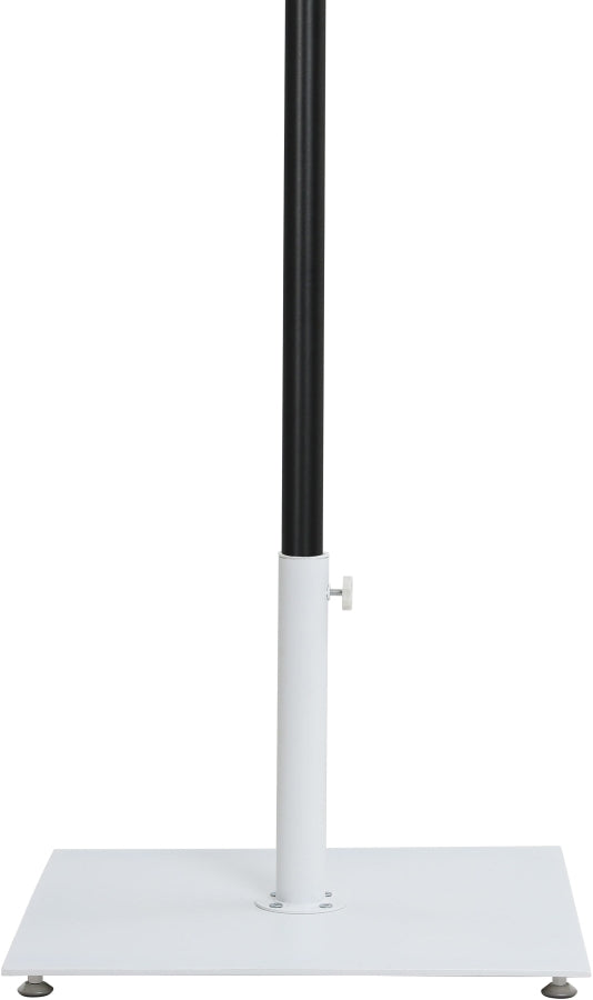 Fiji Water Resistant Fabric And Aluminum Patio Umbrella With Base Set