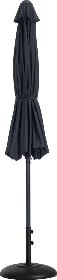 Fiji Water Resistant Fabric And Aluminum Patio Umbrella With Base Set