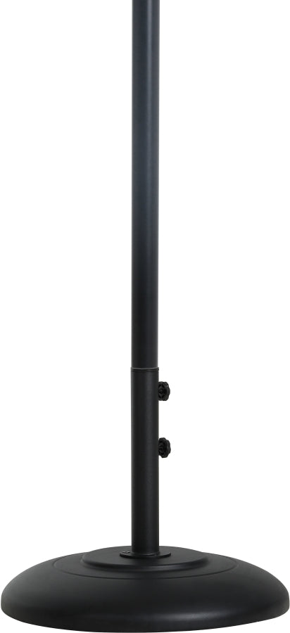 Fiji Water Resistant Fabric And Aluminum Patio Umbrella With Base Set