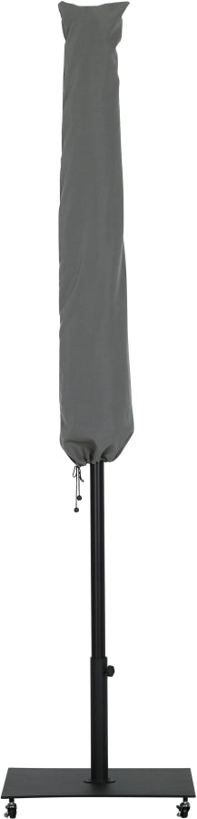 Fiji Water Resistant Fabric And Aluminum Patio Umbrella With Base Set