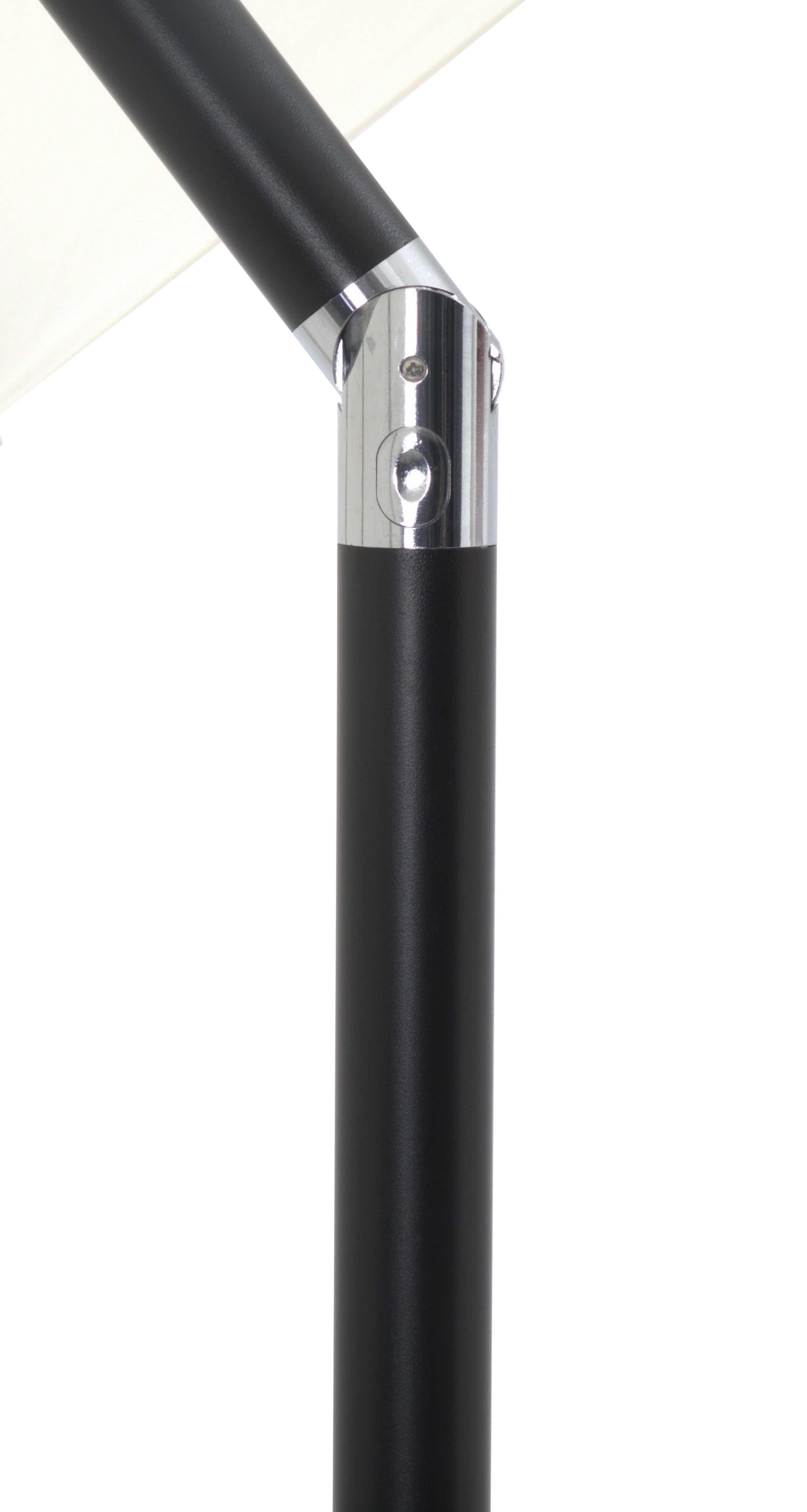 Fiji Water Resistant Fabric And Aluminum Patio Umbrella With Base Set