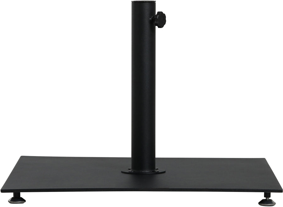 Fiji Water Resistant Fabric And Aluminum Patio Umbrella With Base Set