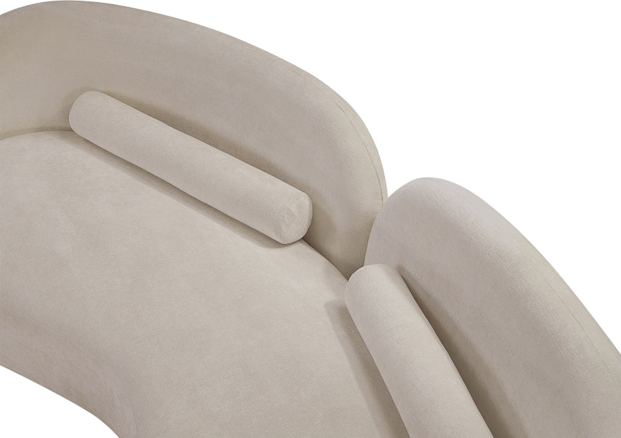 Canapé en tissu chenille Daphné