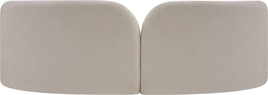 Canapé en tissu chenille Daphné