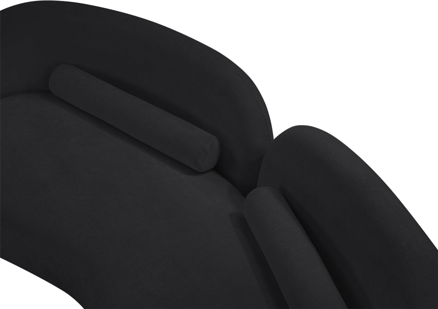 Canapé en tissu chenille Daphné