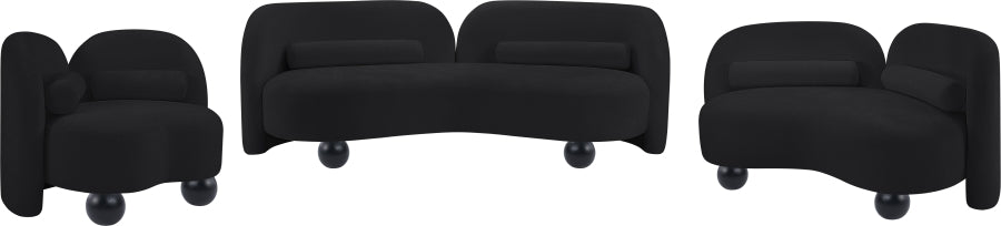 Canapé en tissu chenille Daphné