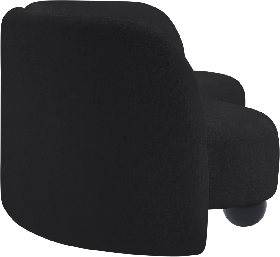 Canapé en tissu chenille Daphné