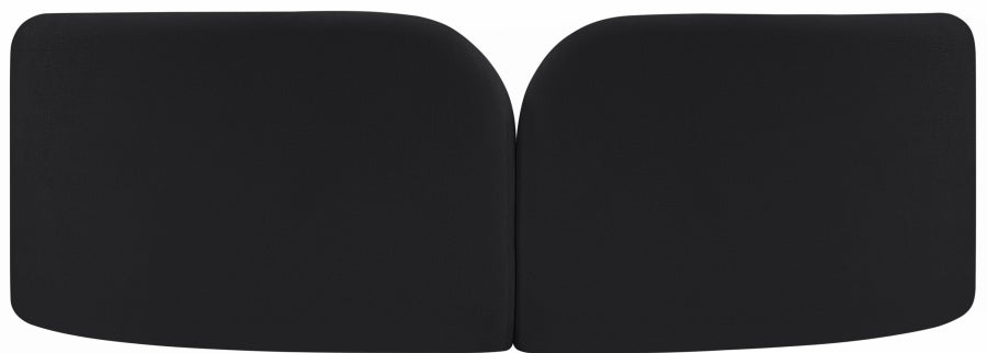 Canapé en tissu chenille Daphné