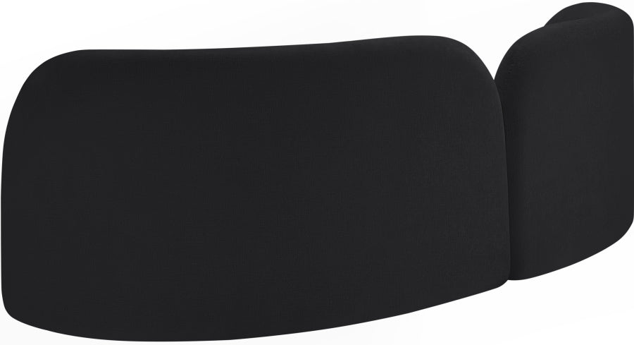 Canapé en tissu chenille Daphné