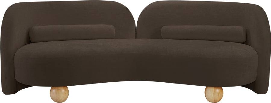 Canapé en tissu chenille Daphné