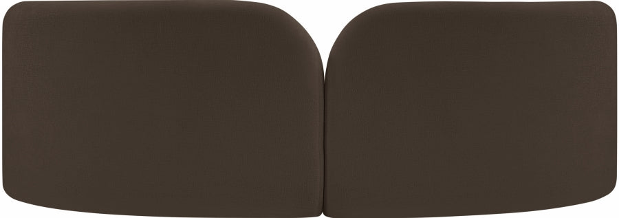 Canapé en tissu chenille Daphné