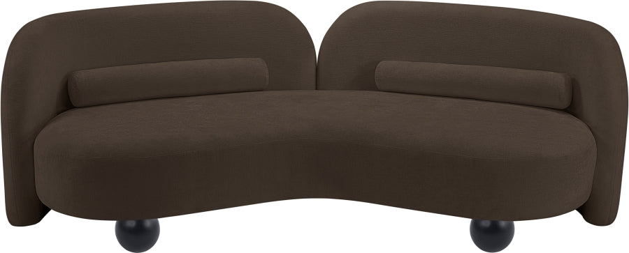 Canapé en tissu chenille Daphné