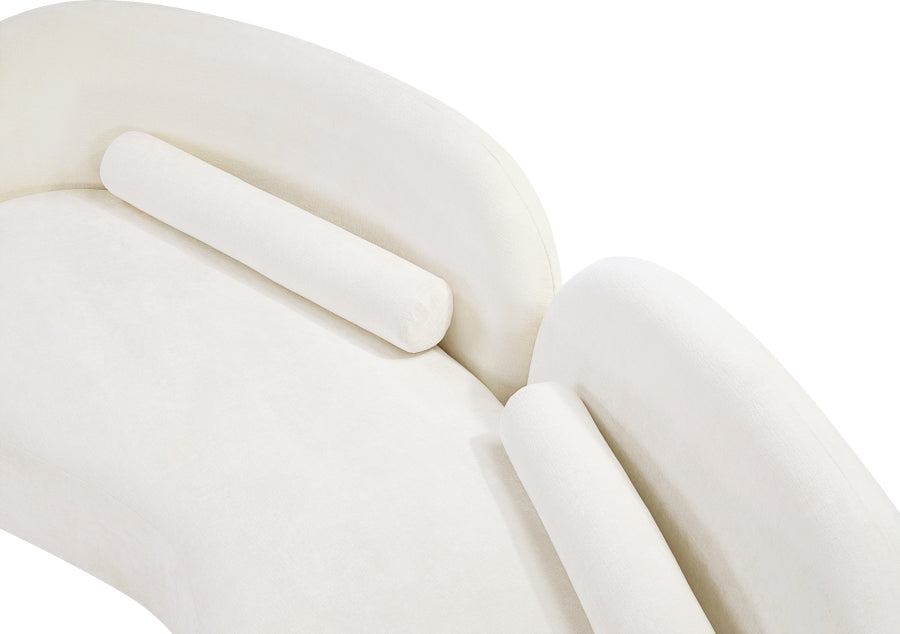 Canapé en tissu chenille Daphné