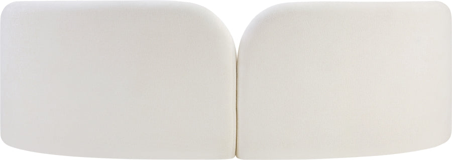 Canapé en tissu chenille Daphné