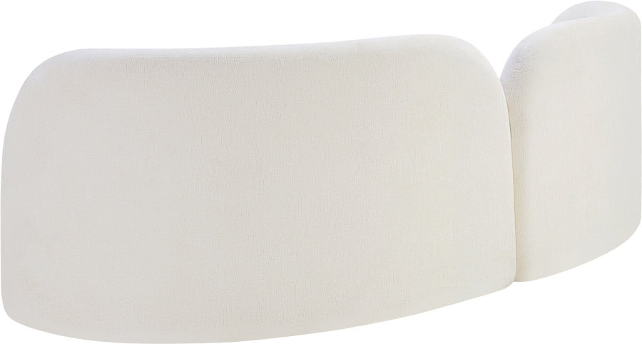 Canapé en tissu chenille Daphné