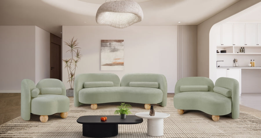 Canapé en tissu chenille Daphné