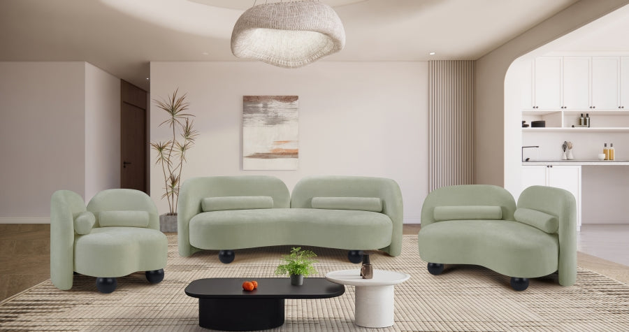 Canapé en tissu chenille Daphné