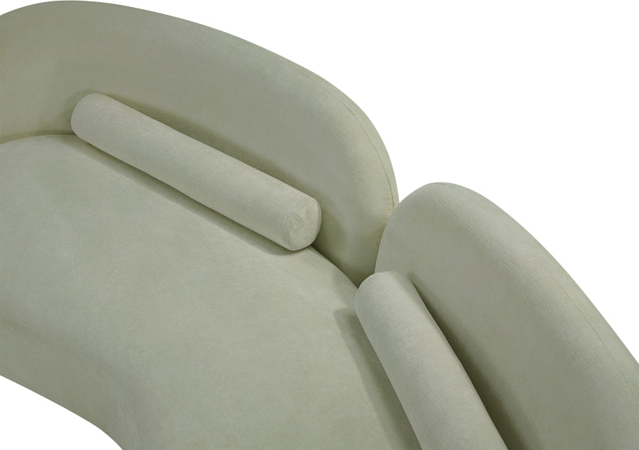 Canapé en tissu chenille Daphné